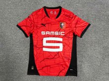 Stade Rennais Home Fans 1:1 Quality Soccer Jersey  24-25