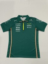 F1 Martin Aston polo green Short Sleeve Racing Suit 2025