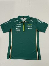F1 Martin Aston polo green Short Sleeve Racing Suit 2025