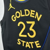 Golden State Warriors BLACK JORDAN #23 GREEN 1:1 Quality NBA Season Jerseys 2025