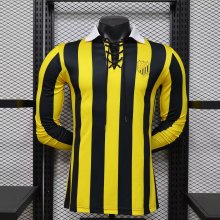 Al Hilal Saudi  Yellow Long Sleeve Player 1:1 Quality Soccer Jersey  26-27
