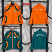 Ivory Coast  Windbreaker Two-sided   Red Blue 1:1 Quality Soccer Jersey  26-27  (2026)