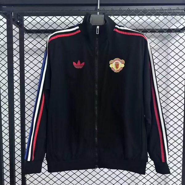 Manchester United Windbreaker black 25-26