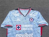 Cruz Azul Away Grey player 1:1 Quality Soccer Jersey 25-26