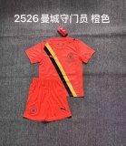 Manchester City goalkeeper Kids 1:1 Quality Soccer Jersey  25-26