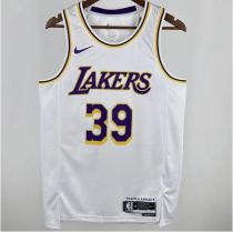 Lakers HOWARD #39 White NBA Jerseys 24-25