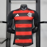 Flamengo home player 1:1 Quality Soccer Jersey  25-26
