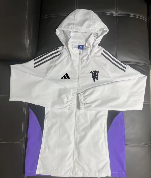 Chelsea  Windbreaker  White 1:1 Quality Soccer Jersey  25-26