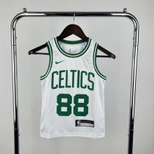 Boston Celtics  White Kids  # #88 QUETA 1:1 Quality NBA Jerseys
