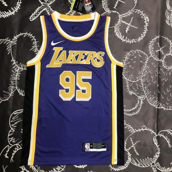 Los Angeles Lakers Pruple  #95 TOSCANO 1:1 Quality NBA Season Jerseys