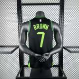 Boston Celtics City Edition  #7 BROWN NBA Jerseys  2025