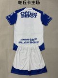 Pachuca Home fans (kids and man ) 1:1 Quality Soccer Jersey  25-26