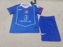 Atletico Madrid  Third Away Kids  1:1 Quality Soccer Jersey  25-26