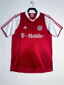 Retro Bayern Home 1:1 Quality Soccer Jersey  2003-2004