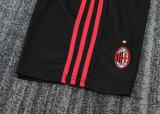 Retro AC Milan Home Long Sleeve Kids  1:1 Quality Soccer Jersey 2009-2010