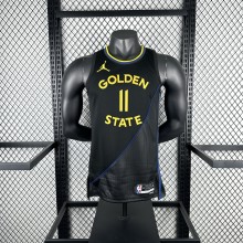 Golden State Warriors BLACK JORDAN #11 THOMPSON   1:1 Quality NBA Season Jerseys 2025