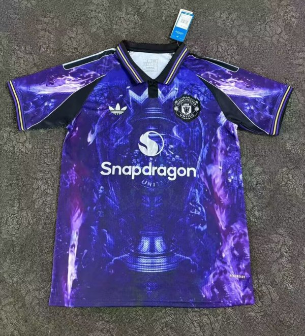Manchester United  golden cup Special Edition Fans 1:1 Quality Soccer Jersey    25-26