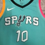 San Antonio Spurs City Edition Blue #10 SOCHAN 1:1 Quality NBA  Season Jerseys 2023