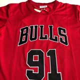 Chicago Bulls RED #91 BULLS 1:1 Quality NBA Jerseys