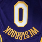 Los Angeles Lakers Purple #0 WESTBROOK  1:1 Quality NBA Season Jerseys