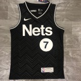 Brooklyn Nets Reward Edition Black #7 DURANT 1:1 Quality NBA  Season Jerseys 2021