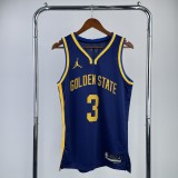Golden State Warriors Blue Jordan #3 POOLE 1:1 Quality NBA Season Jerseys 2023