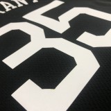 Golden State Warriors Black V-Neck City  Edition #35 DURANT 1:1 Quality NBA Season Jerseys 2019