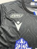 AJ Auxerre Away Fans 1:1 Quality Soccer Jersey  25-26