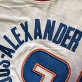 Oklahoma City Thunder White  #2 GILGEOUS-ALEXANDER  1:1 Quality NBA Jerseys