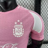 Argentina Special Edition  Pink player 1:1 Quality Soccer Jersey   25-26