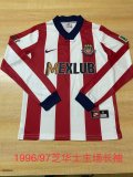 Retro Chivas (Guadalajara )   long home 1:1 Quality Soccer Jersey   1996-1997