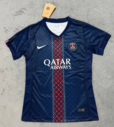 PSG Paris Home Women Fans   25-26  1:1 Quality Soccer Jersey