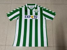 Retro Real Betis  Home   1:1 Quality Soccer Jersey  1998-1989