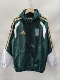Italy Windbreaker Green 1:1 Quality Soccer Jersey  26-27 （2026）