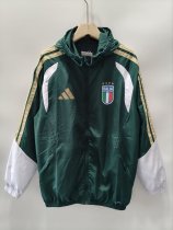 Italy Windbreaker Green 1:1 Quality Soccer Jersey  26-27 （2026）