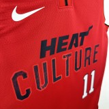 Miami Heat  City Edition #11 JAQUEZ JR. NBA Jerseys  2025