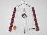 Retro Manchester United home short 1:1 Quality Soccer Jersey   1998