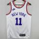 NY Knicks BRUNSON #11 White 75th Retro NBA Jerseys 24-25