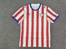 Paraguay Home  Fans 1:1 Quality Soccer Jersey 26-27 (2026)
