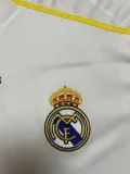 Retro Real Madrid long Home  1:1 Quality Soccer Jersey    2009-2010