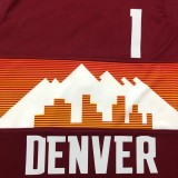 Denver Nuggets  City Edition Red #1 PORTER JR. 1:1 Quality NBA  Season Jerseys 2021