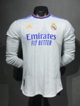 Retro Real Madrid Home Long Sleeve player 2021-2022