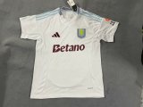 Aston Villa away fans 1:1 Quality Soccer Jersey   24-25