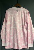 Inter Miami Long sleeve Special edition pink Fans  1:1 Quality Soccer Jersey   24-25