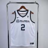 Los Angeles Lakers Commemorative Edition  White  #2 GIGI   1:1 Quality NBA Season Jerseys
