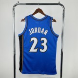 Retro Washington Wizards  Blue #23 JORDAN 1:1 Quality NBA  Season Jerseys 2001-2002