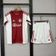 Ajax Home Fans  With Pants Sets  1:1 Quality Soccer Jersey  25-26