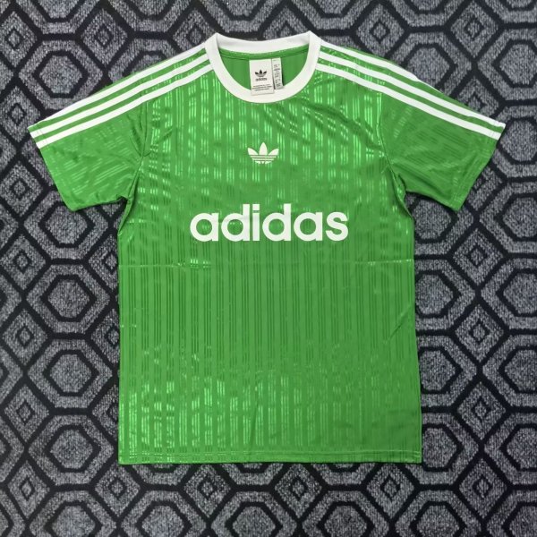 Adidas Clover T-shirt  Green 1:1 Quality Soccer Jersey  25-26