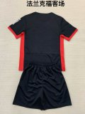 Frankfurt away kids 1:1 Quality Soccer Jersey  24-25