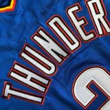 Oklahoma City Thunder Blue #2 GILGEOUS-ALEXANDER  1:1 Quality NBA Jerseys